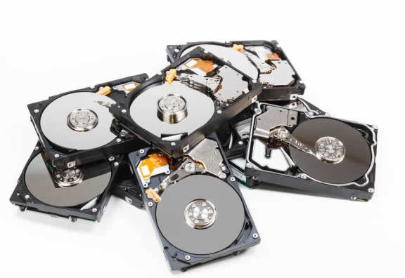 data recovery from hard drives & flash memory
